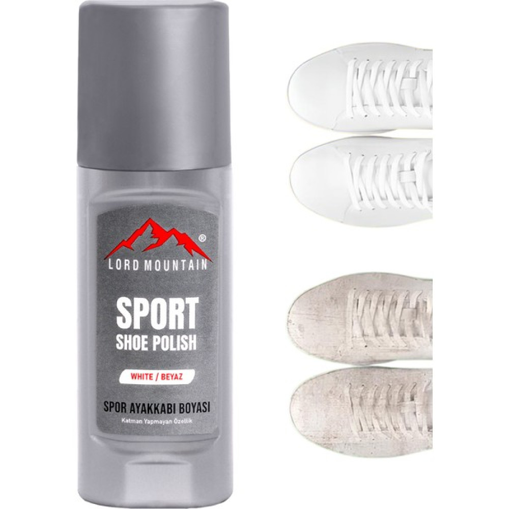Lord Mountain Beyaz Ayakkabı,sneaker Beyaz Ayakkabı Temizleyici,deri ve Kumaş Boyası,deri,kanvas Boya 75 ml Kadın Ayakkabıları Fiyatı