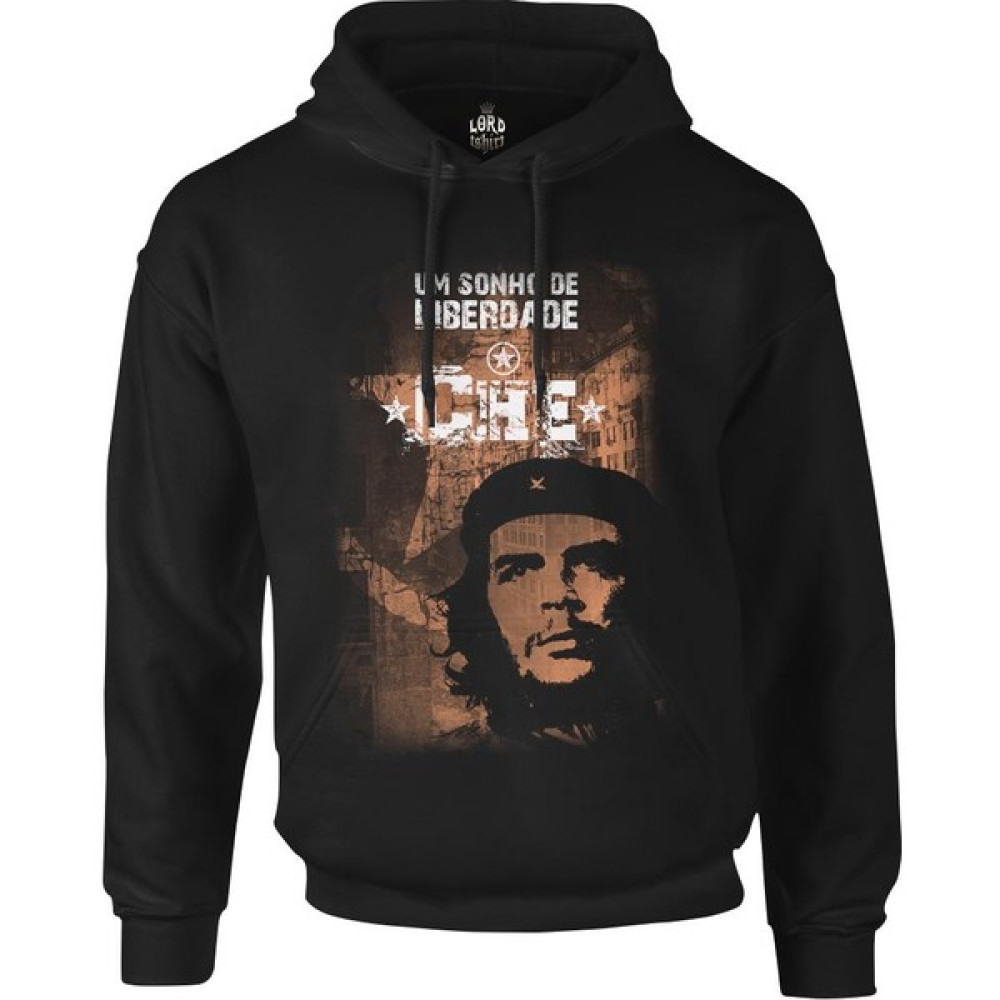 Lord T-Shirt Che Guevara - City Siyah Erkek Fermuarsız Kapşonlu Erkek Sweatshirt Fiyatı