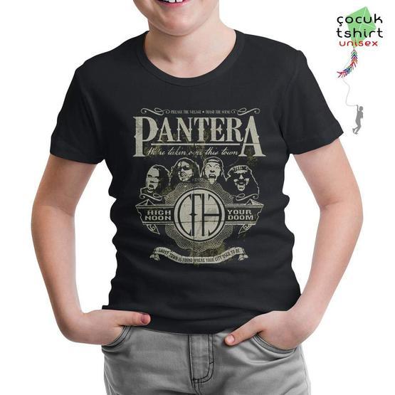 Lord T-Shirt CS-1181 Siyah Pantera High Noon Erkek Çocuk T-shirt Erkek Çocuk T-shirt Fiyatı