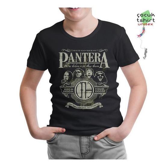 Lord T-Shirt CS-1181 Siyah Pantera High Noon Erkek Çocuk T-shirt