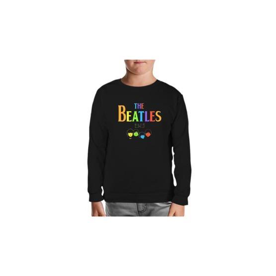Lord T-Shirt SC-405 Siyah The Beatles Erkek Çocuk Sweatshirt