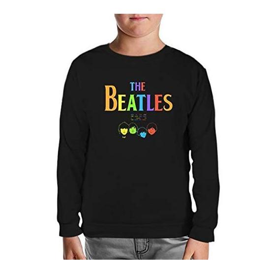 Lord T-Shirt SC-405 Siyah The Beatles Erkek Çocuk Sweatshirt