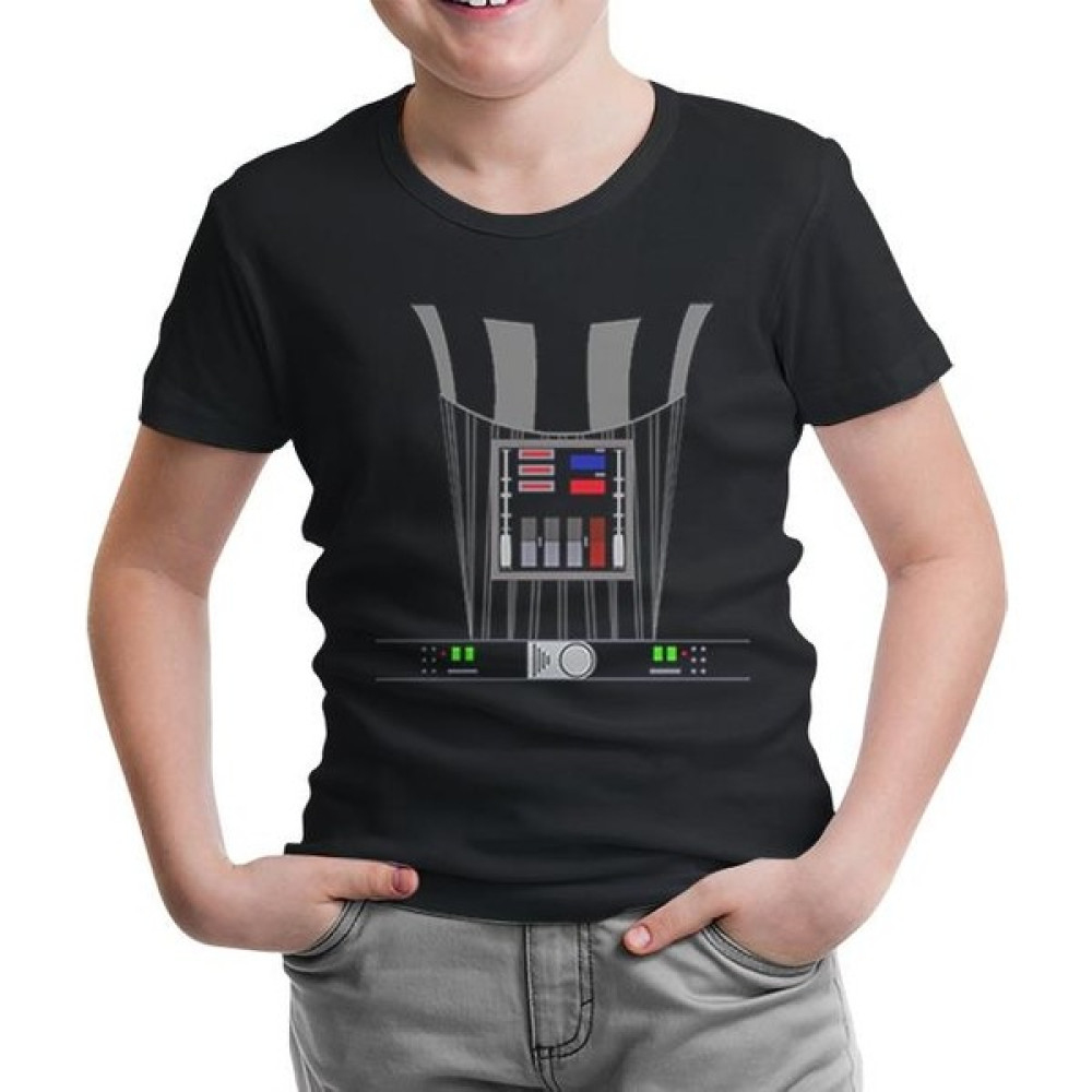 Lord T-Shirt Star Wars - Darth Vader Armor Siyah Çocuk Tshirt Erkek Çocuk T-shirt Fiyatı