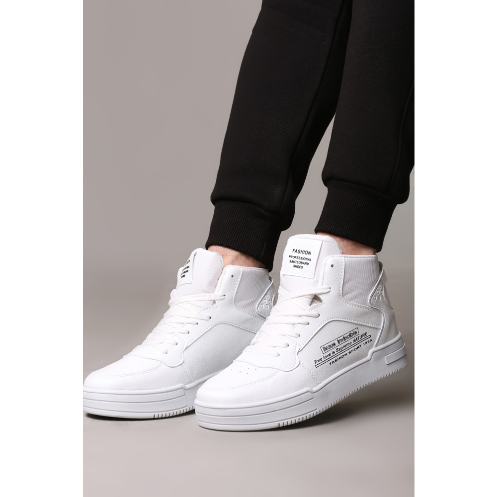 lords ayakkabı Beyaz Unisex Yüksek Bilekli Spor Ayakkabı 36 Beden Spor Ayakkabı Fiyatı