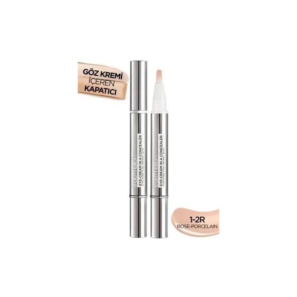 Lore L'oréal Paris True Match Göz Kremi Içeren Kapatıcı [ 2'si 1 Arada ] 1-2r Diğer Fiyatı