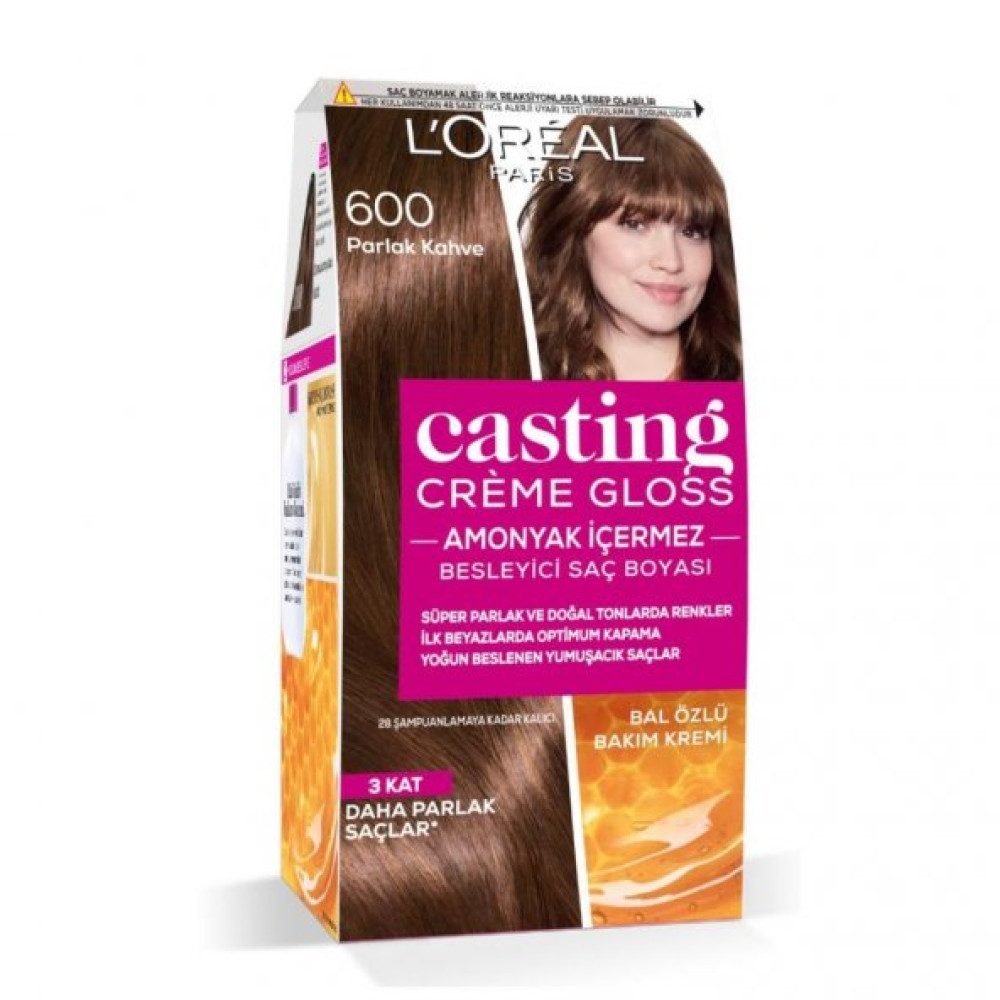 Loreal Castıng Boya 600 Parlak Kahve Saç Bakım Maskeleri & Serumlar & Spreyler Fiyatı