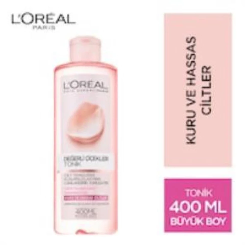 L'oréal Der.degerli Cicekler Tonik Ku&Has 400Ml Cilt Temizleme ve Peeling Fiyatı