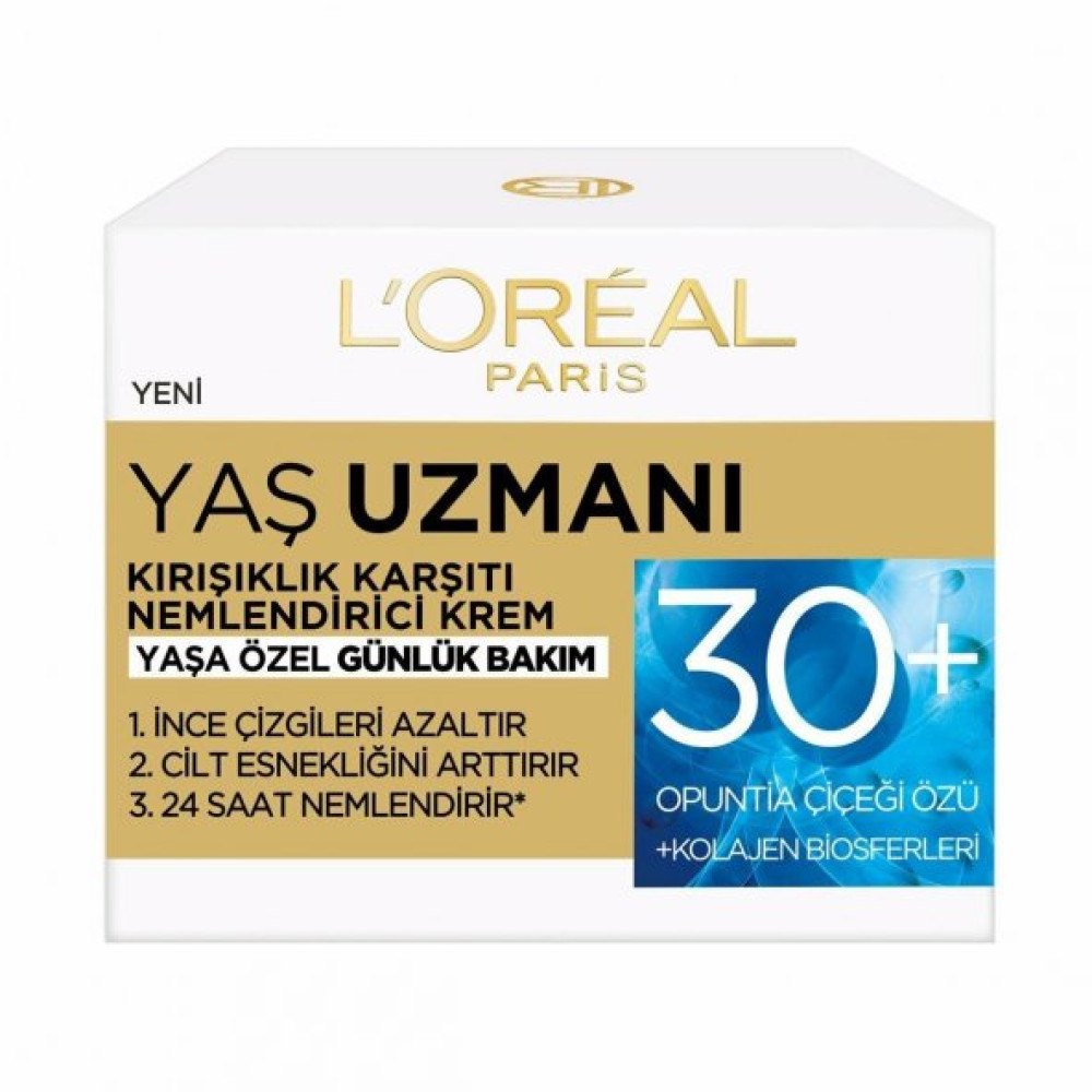 Loreal Dermo Yas Uzmanı Kırısık Karsıtı 30+ 50 Ml Anti-Aging / Yaşlanma Karşıtı Fiyatı