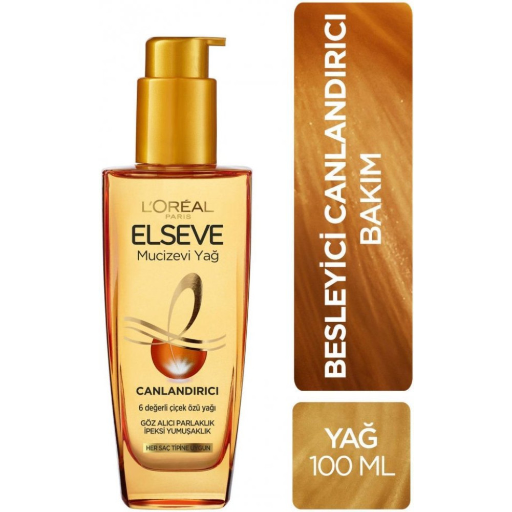 Loreal Elseve Mucizevi Sac Bakim Yagi Kirilan Saclar 100 Ml Saç Şekillendirici Sprey Fiyatı