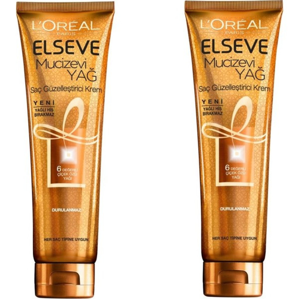 Loreal Elseve Mucizevi Yağ Saç Güzelleştirici Krem 150 ml Saç Bakım Maskeleri & Serumlar & Spreyler Fiyatı