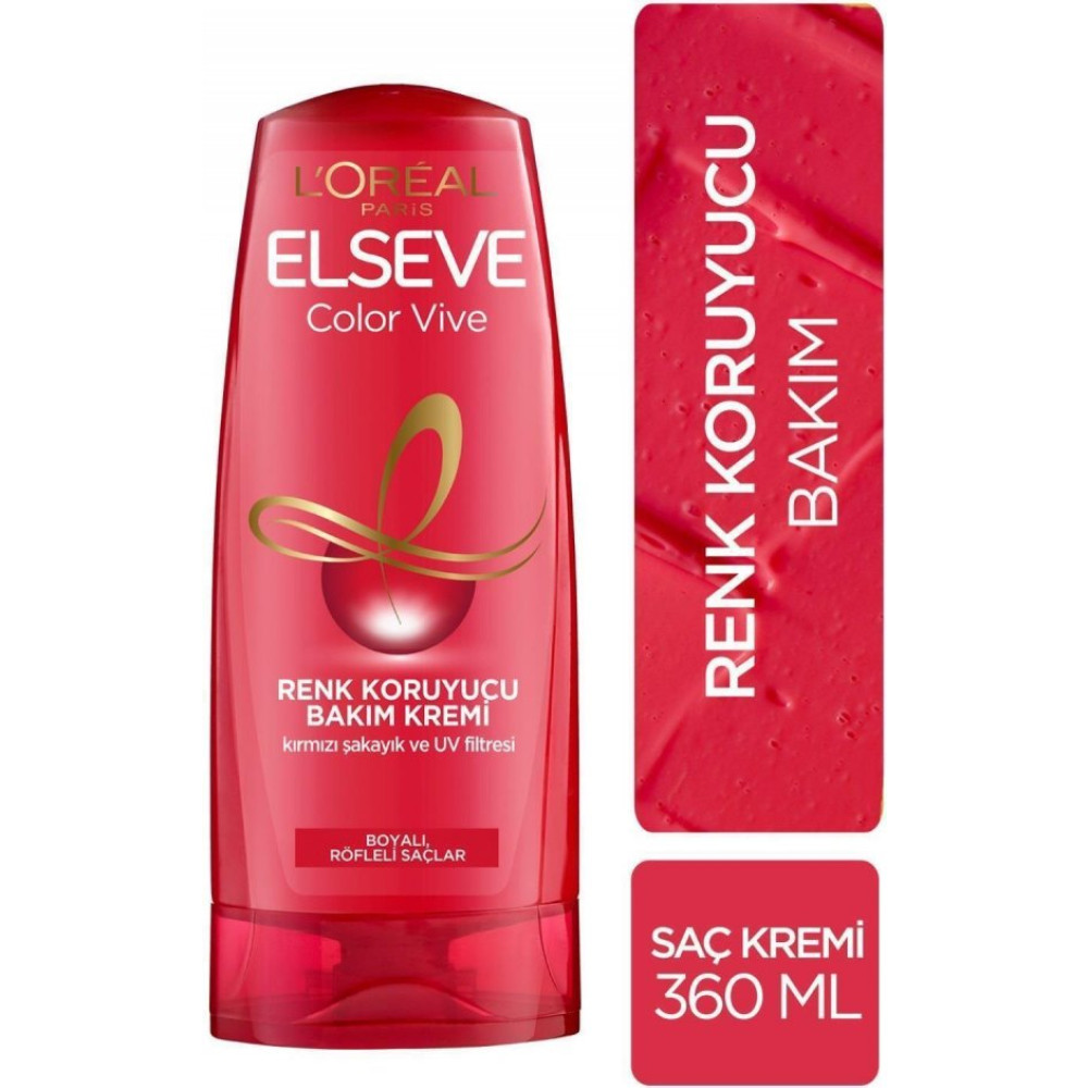 Loreal Elseve Sac Kremi Color Vive Boyali Saclar 360 Ml Şampuan ve Saç Kremi Fiyatı