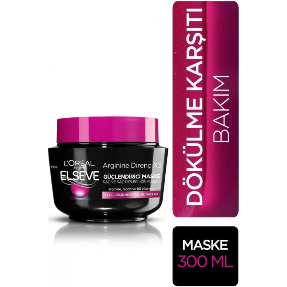 Loreal Elseve Sac Maskesi Arginine Dokulme Karsiti 300 Ml Saç Şekillendirici Sprey Fiyatı