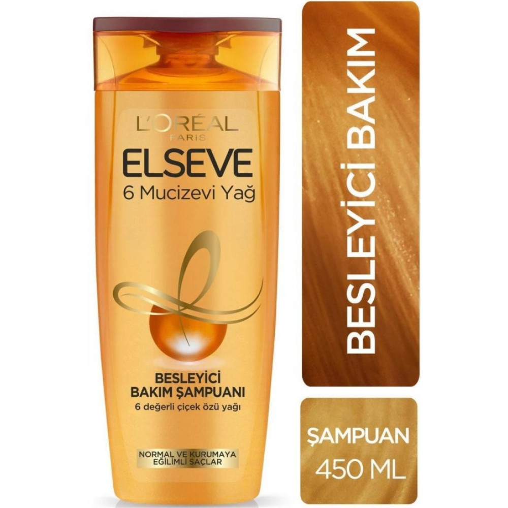 Loreal Elseve Sampuan 6 Mucizevi Yag Besleyici 450 Ml Şampuan ve Saç Kremi Fiyatı