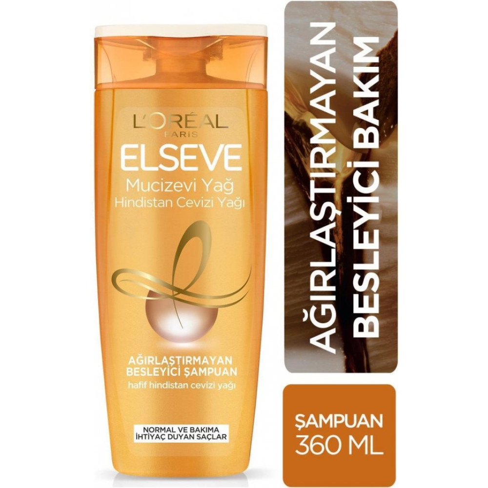 Loreal Elseve Sampuan Mucizevi Hindistan Cevizi Yagi 360 Ml Şampuan ve Saç Kremi Fiyatı