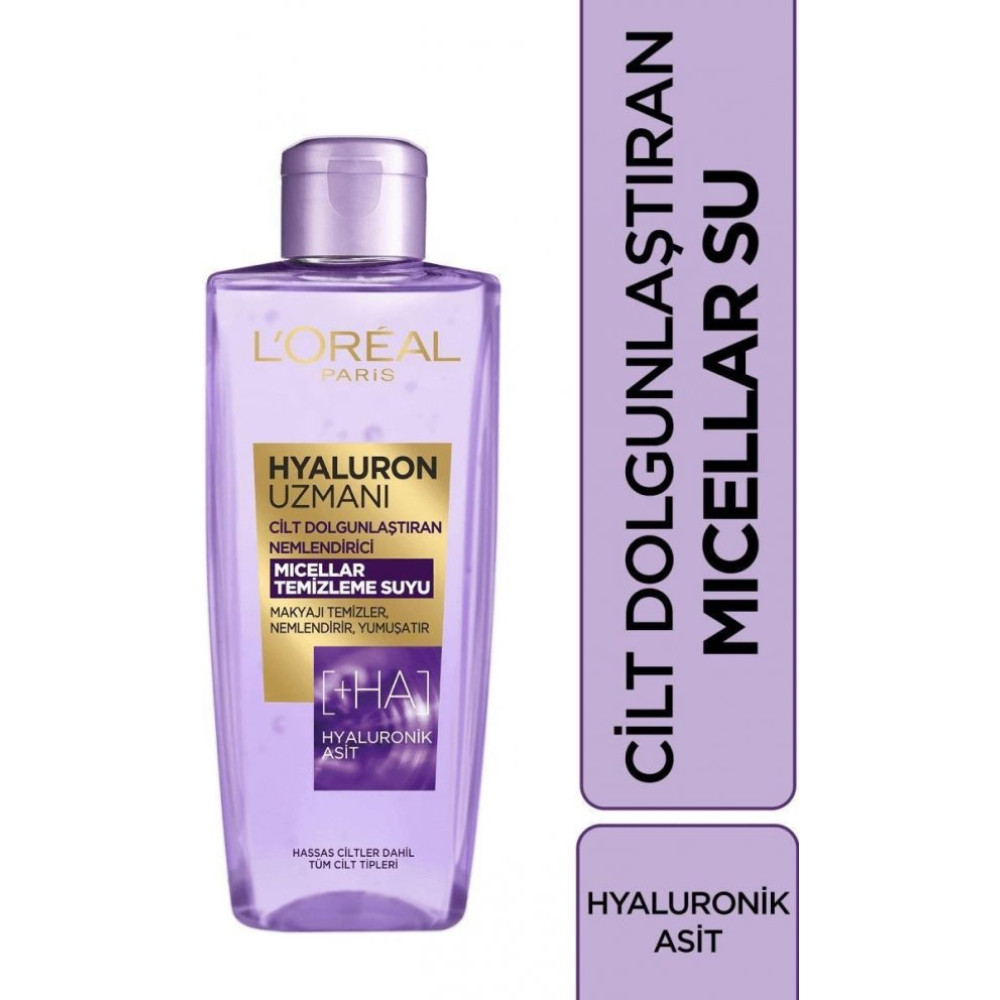 Loreal Hyaluron Uzmani Micellar Temizleme Suyu 200 Ml Cilt Temizleme ve Peeling Fiyatı