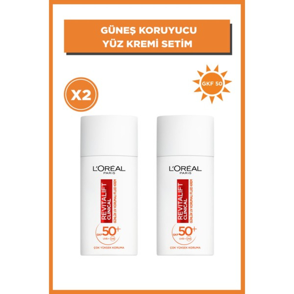 L'Oréal Paris 2'li Revitalift Clinical Vitamin C Uv Fluid Seti Güneş Kremleri ve Losyonları Fiyatı