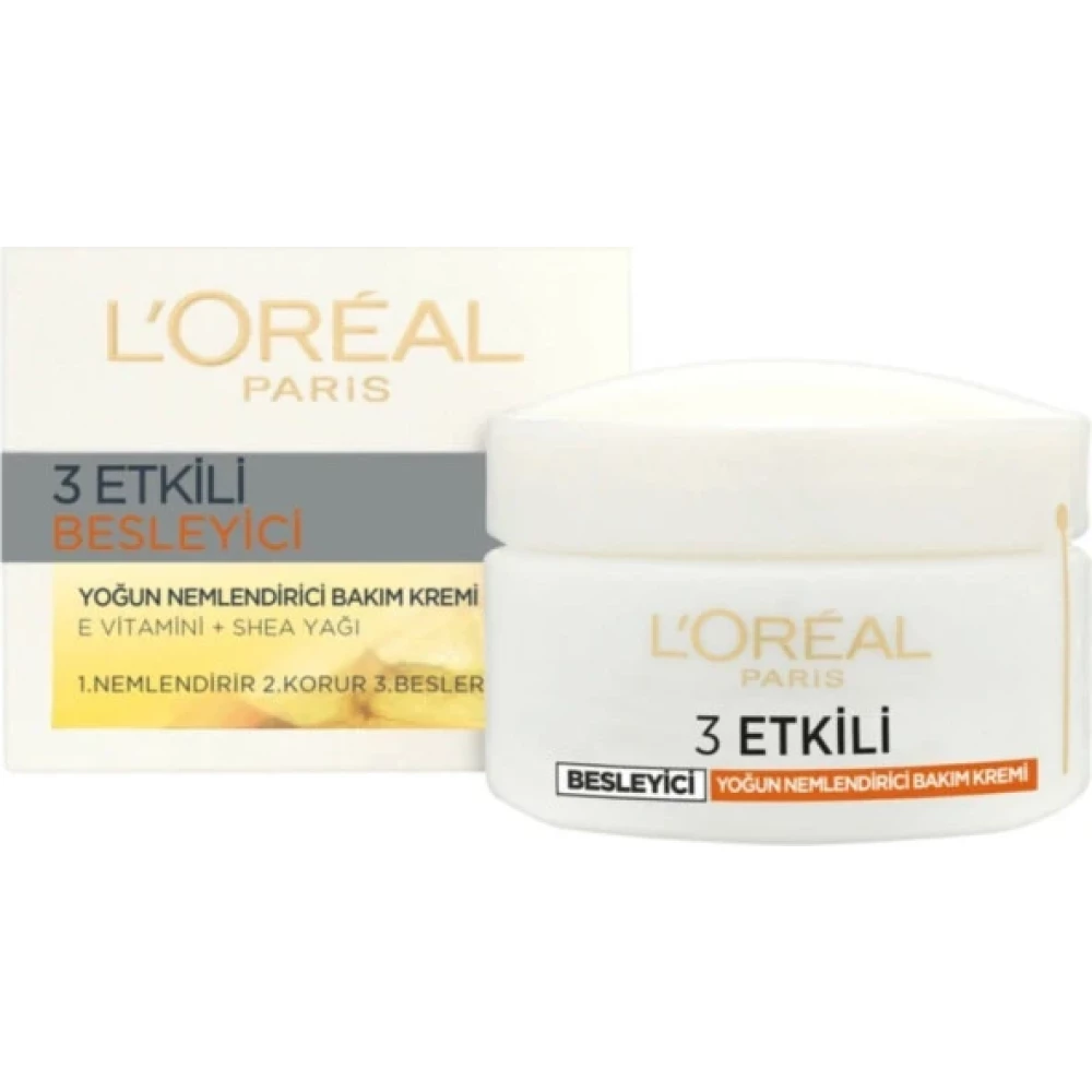 Loreal Paris 3 Etkili Besleyici Bakim Kremi Gündüz Kremleri Fiyatı