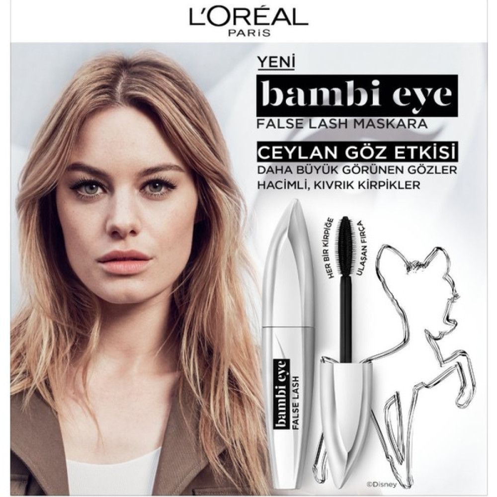 L'Oréal Paris Bambi Eye Ceylan Göz Etkili Siyah Maskara Gözde Maskara Göz Kalemleri Fiyatı