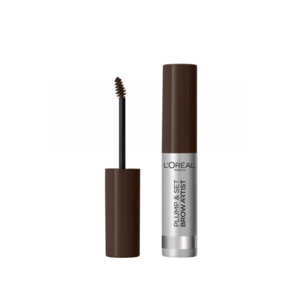 Loreal Paris Brow Artist Plump&Set Renkli Kas Sabitleyici Maskara - 108 Dark Brunette Kaş Makyajı Fiyatı