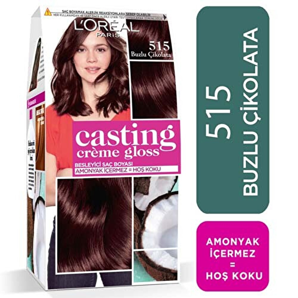 L’Oreal Paris Casting Crème Gloss Amonyaksız & Besleyici Saç Boyası - 515 - Buzlu Çikolata Saç Boyası Fiyatı