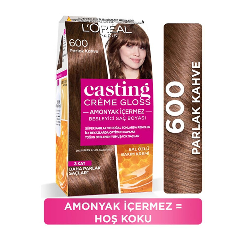 L'Oréal Paris Casting Crème Gloss Saç Boyası - 600 Parlak Kahve Saç Boyası Fiyatı