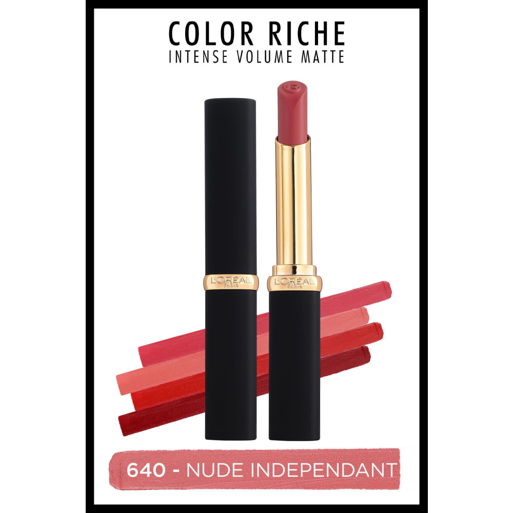 LOreal Paris Color Riche Intense Volume Matte Ruj - 640 Nude Independant Rujlar & Dudak Parlatıcıları Fiyatı