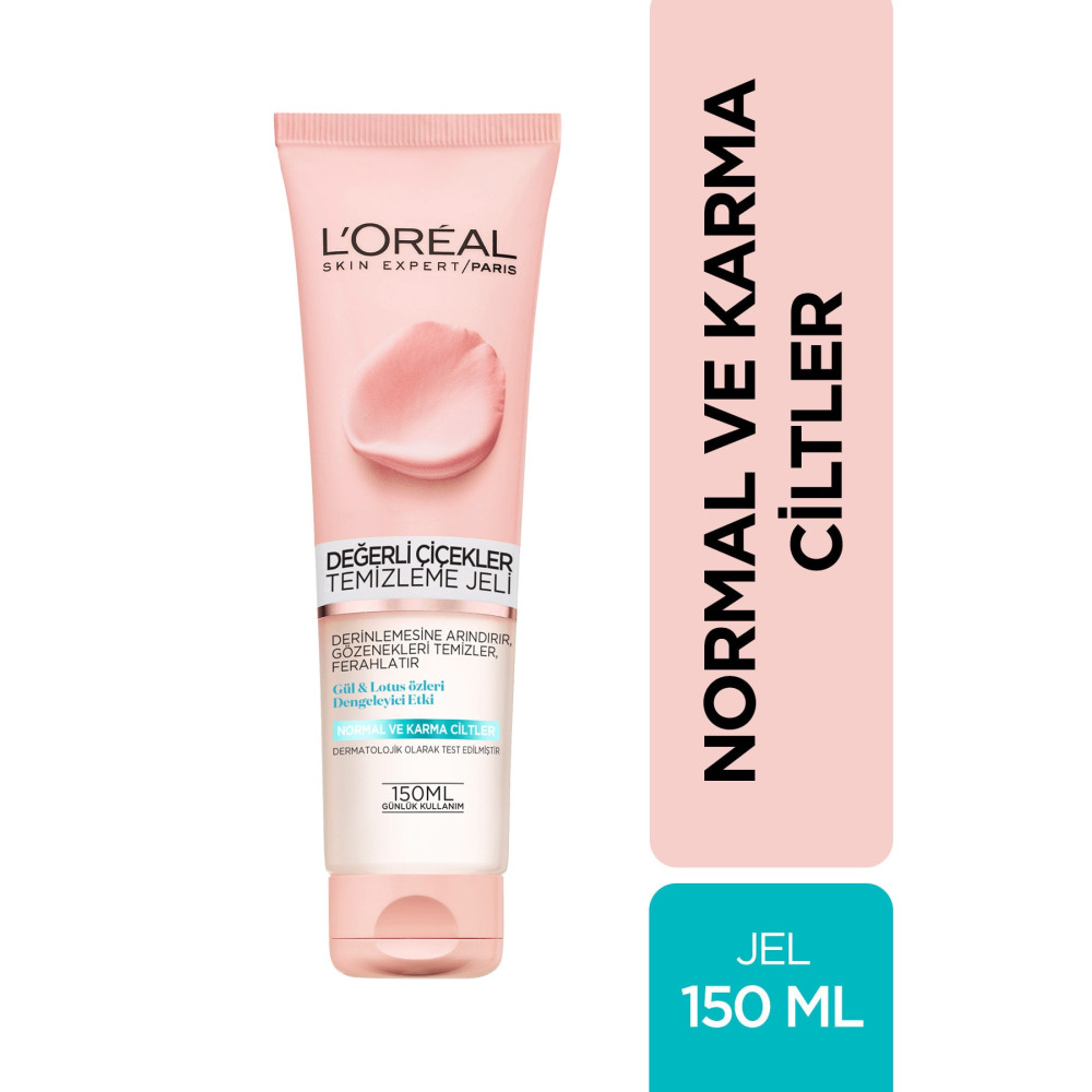 LOreal Paris Değerli Çiçekler Temizleme Jeli 150 ml Cilt Temizleme ve Peeling Fiyatı