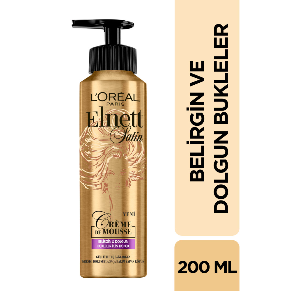 LOreal Paris Elnett Belirgin ve Dolgun Bukleler için Köpük Saç Şekillendirici Köpük Fiyatı