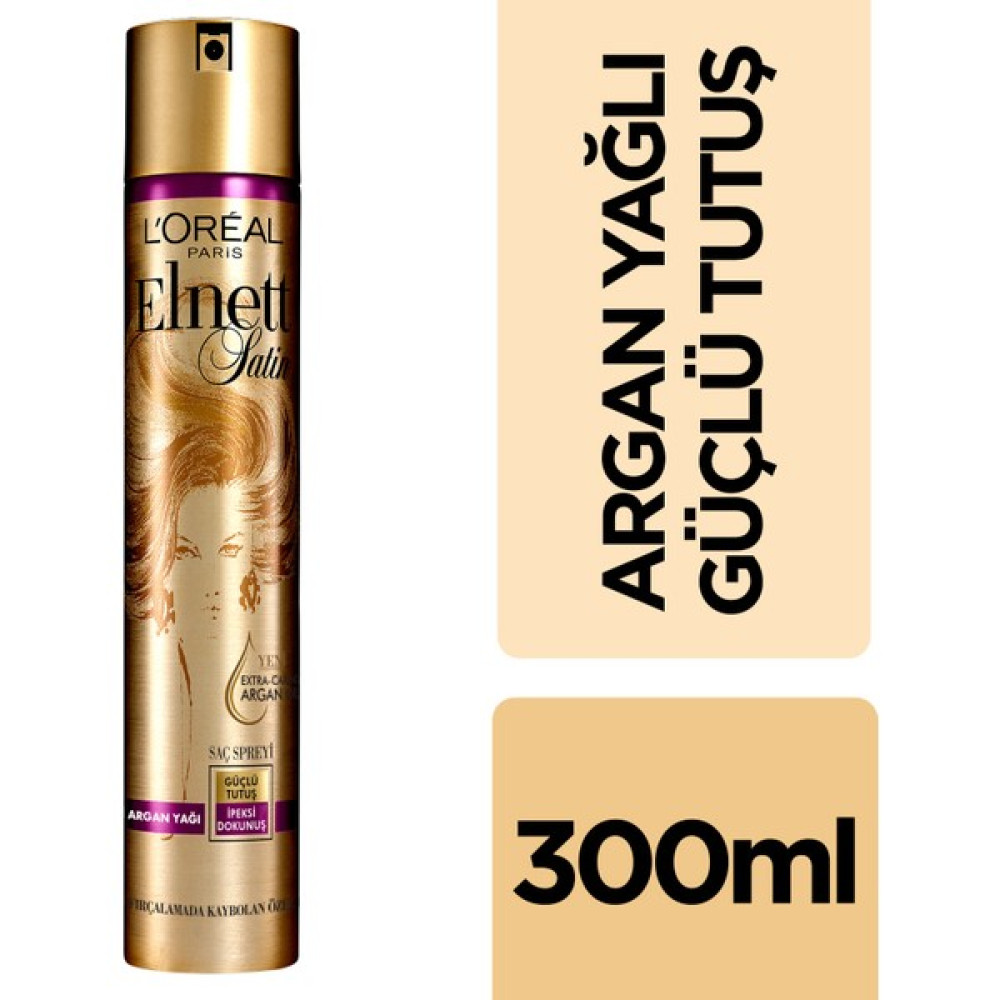 L'Oréal Paris Elnett Değerli Argan Yağı Güçlü Tutuş Saç Spreyi Saç Şekillendirici Sprey Fiyatı
