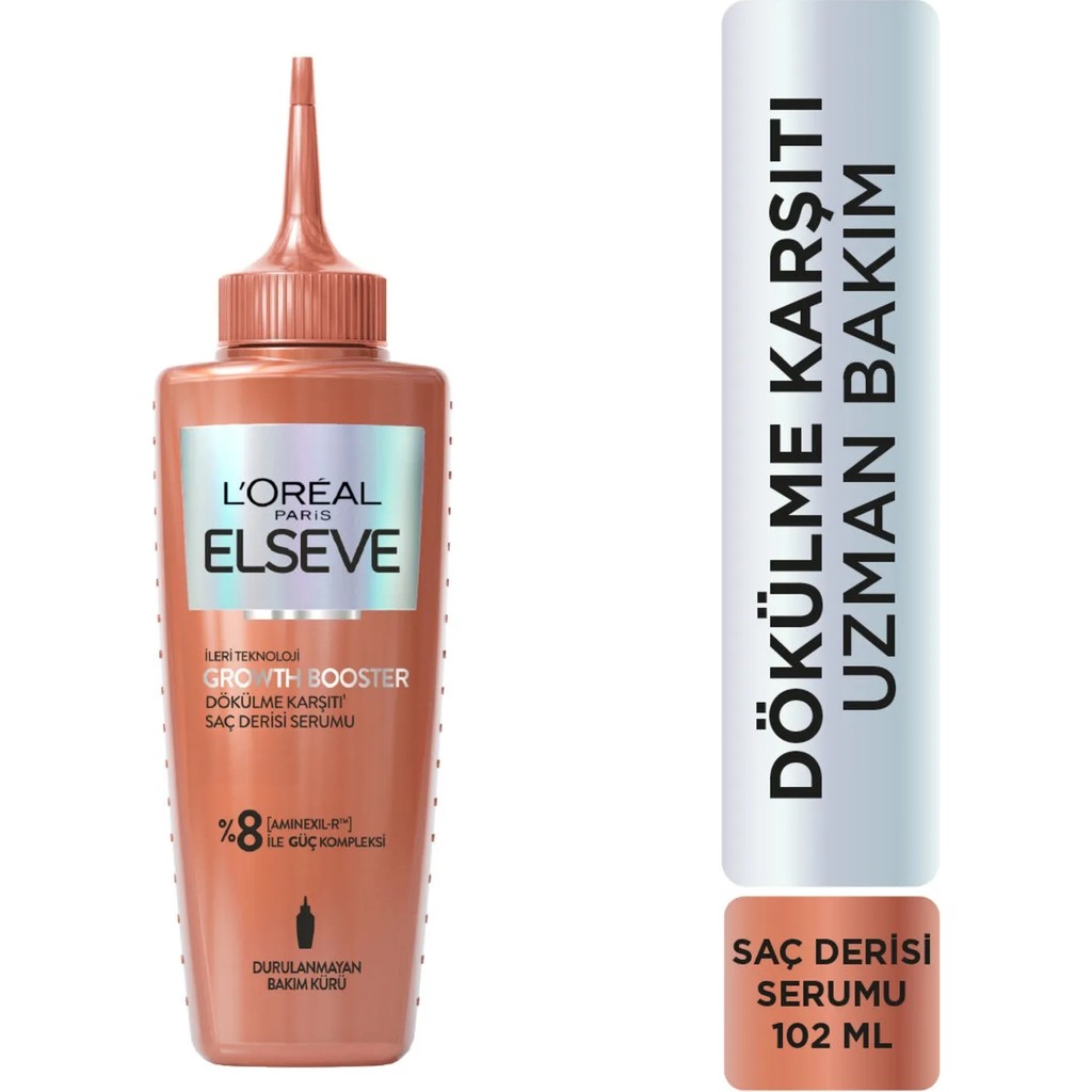 L'Oréal Paris Elseve Growth Booster Dökülme Karşıtı Saç Derisi Serumu 102 ml Saç Bakım Maskeleri & Serumlar & Spreyler Fiyatı