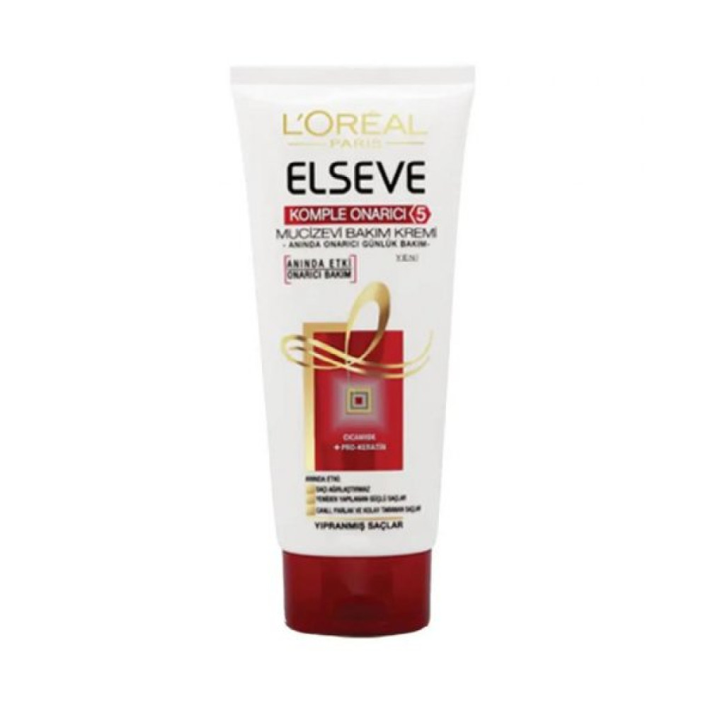 Loréal Paris Elseve Komple Onarici 5 Bakim Kremi Yipranmis Saclar 200 Ml Saç Şekillendirici Sprey Fiyatı