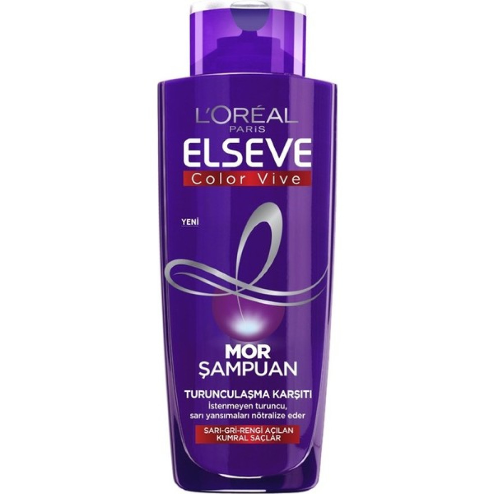 L'oréal Paris Elseve Mor Şampuan Turunculaşma Karşıtı 200 ml - 1 Şampuan ve Saç Kremi Fiyatı