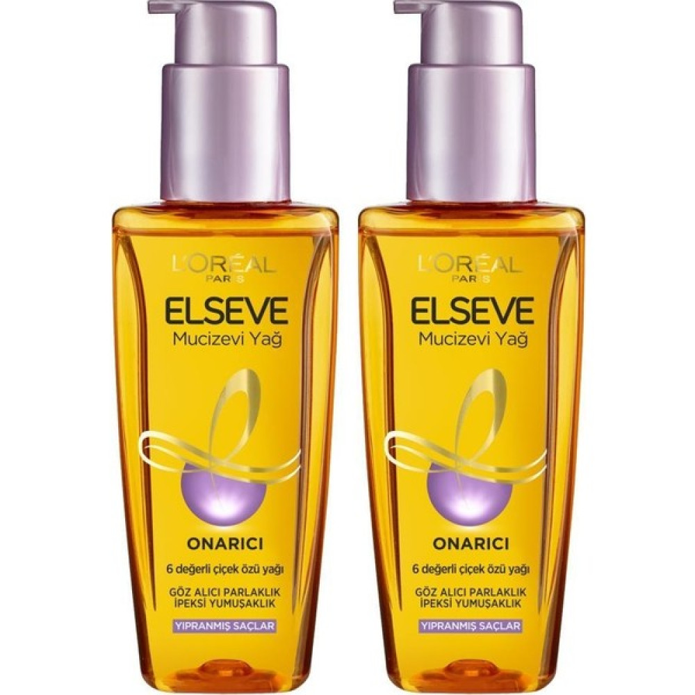 Loreal Paris Elseve Mucizevi Onarıcı Bakım Yağı Seti 2 Saç Bakım Maskeleri & Serumlar & Spreyler Fiyatı