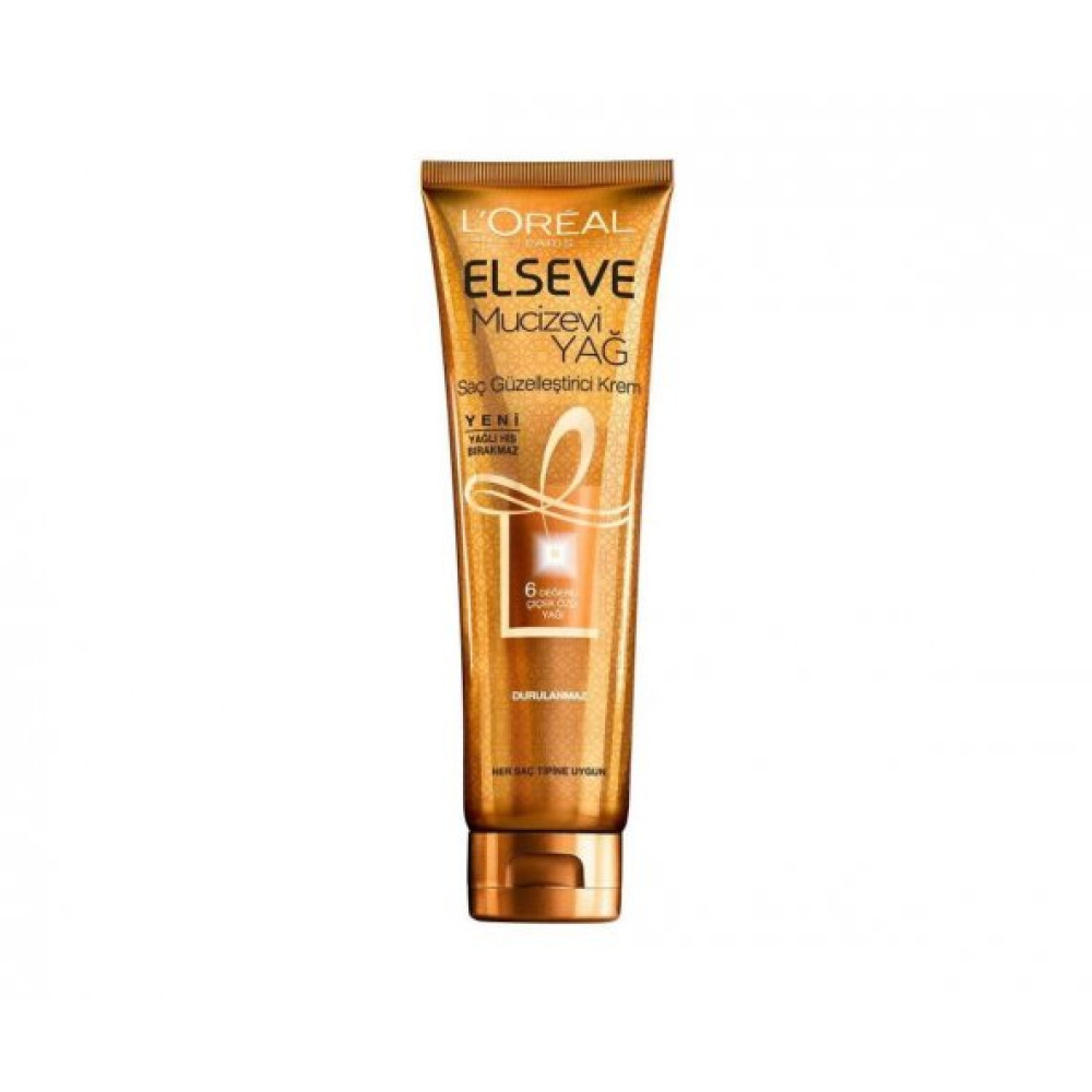 Loréal Paris Elseve Mucizevi Yag Sac Guzellestirici Krem 150 Ml - Her Sac Tipi Saç Şekillendirici Sprey Fiyatı