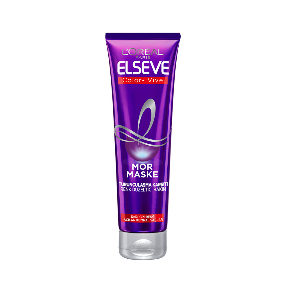 L'Oréal Paris Elseve Turunculaşma Karşıtı Renk Düzeltici Mor Maske 150ml Şampuan ve Saç Kremi Fiyatı