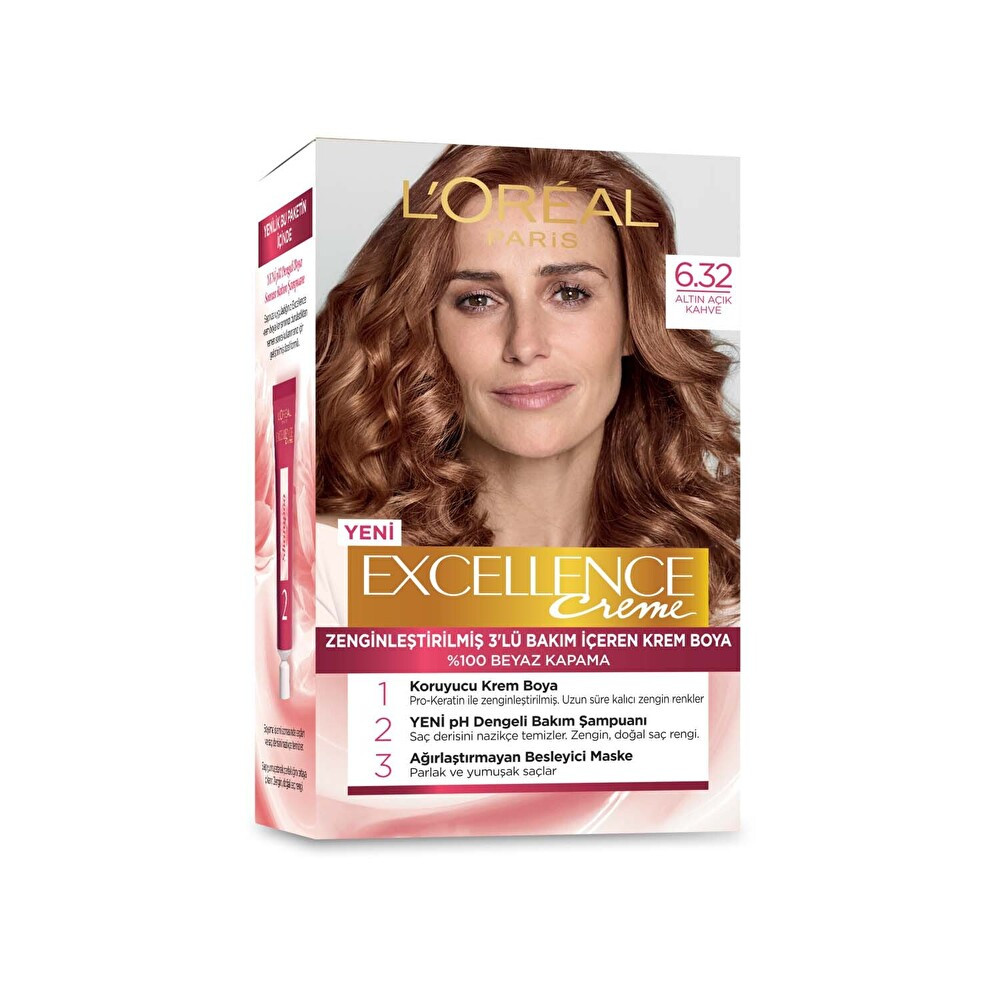 L'Oreal Paris Excellence 6-32 Açık Altın Kahvesi Saç Boyası Saç Boyası Fiyatı
