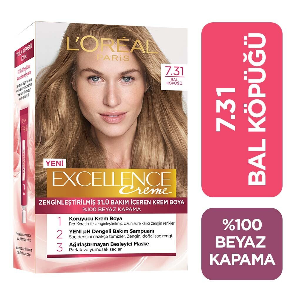 L'Oreal Paris Excellence 7.31 Bal Peteği Saç Boyası Saç Boyası Fiyatı