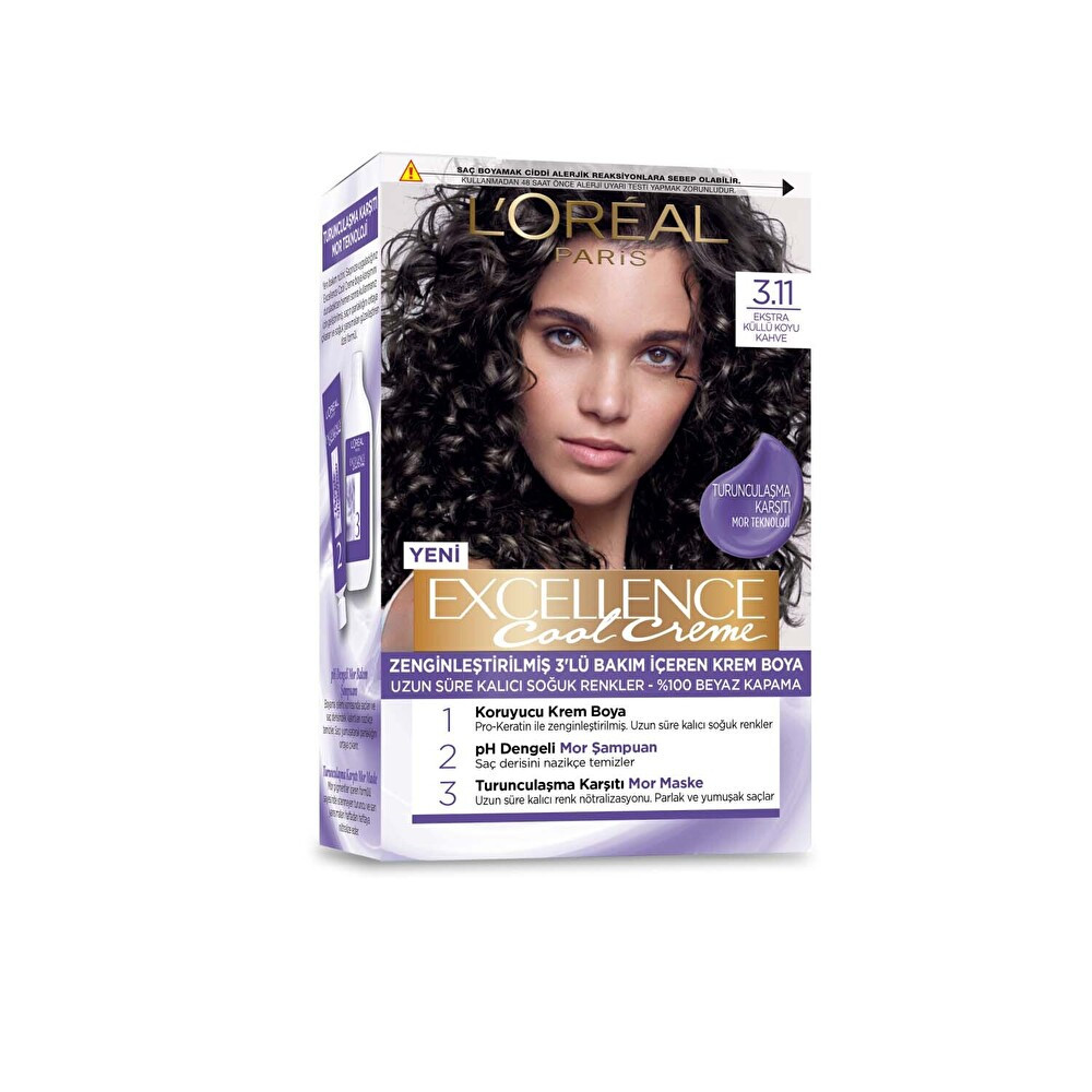 Loreal Paris Excellence Cool Creme 3.11 Küllü Koyu Kahve Saç Boyası Fiyatı