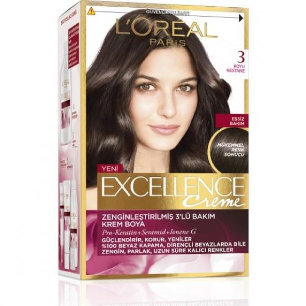 Loreal Parıs Excellence Set Sac Boyaları Saç Bakım Maskeleri & Serumlar & Spreyler Fiyatı