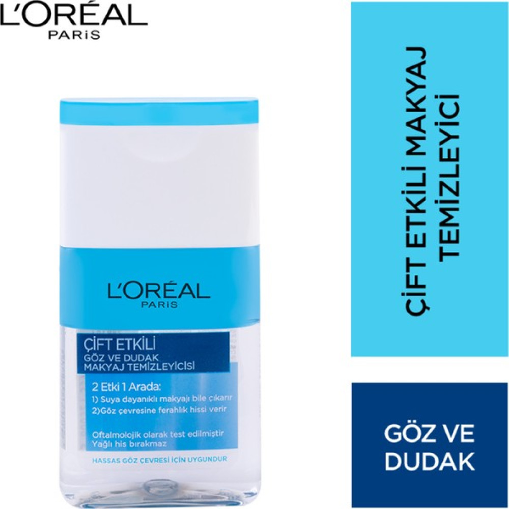 L'Oréal Paris Göz Ve Dudak Makyaj Temizleme Losyonu 125Ml Makyaj Temizleyicileri Fiyatı