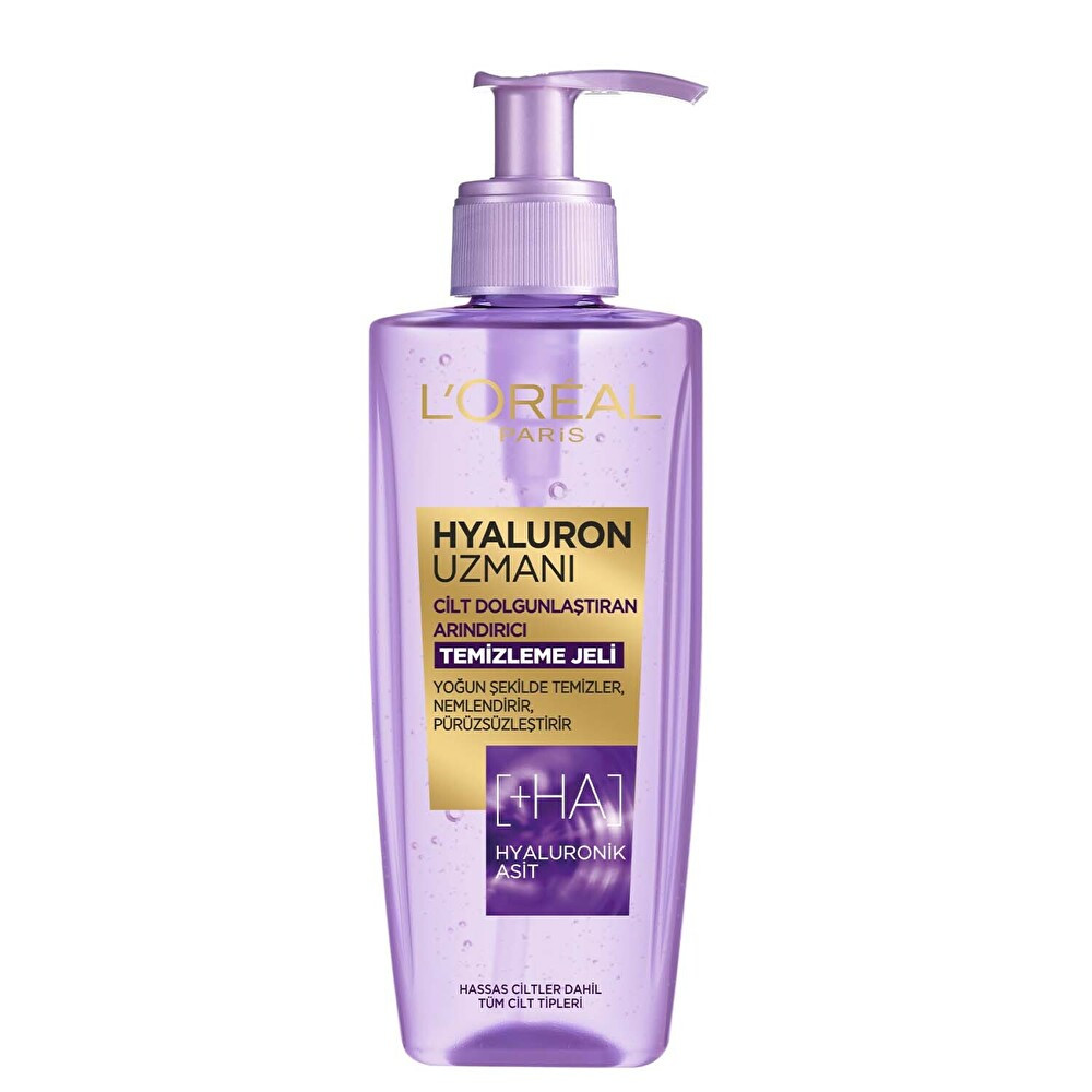 L'Oreal Paris Hyaluron Uzmanı Cilt Dolgunlaştıran Arındırıcı Temizleme Jeli Cilt Temizleme ve Peeling Fiyatı