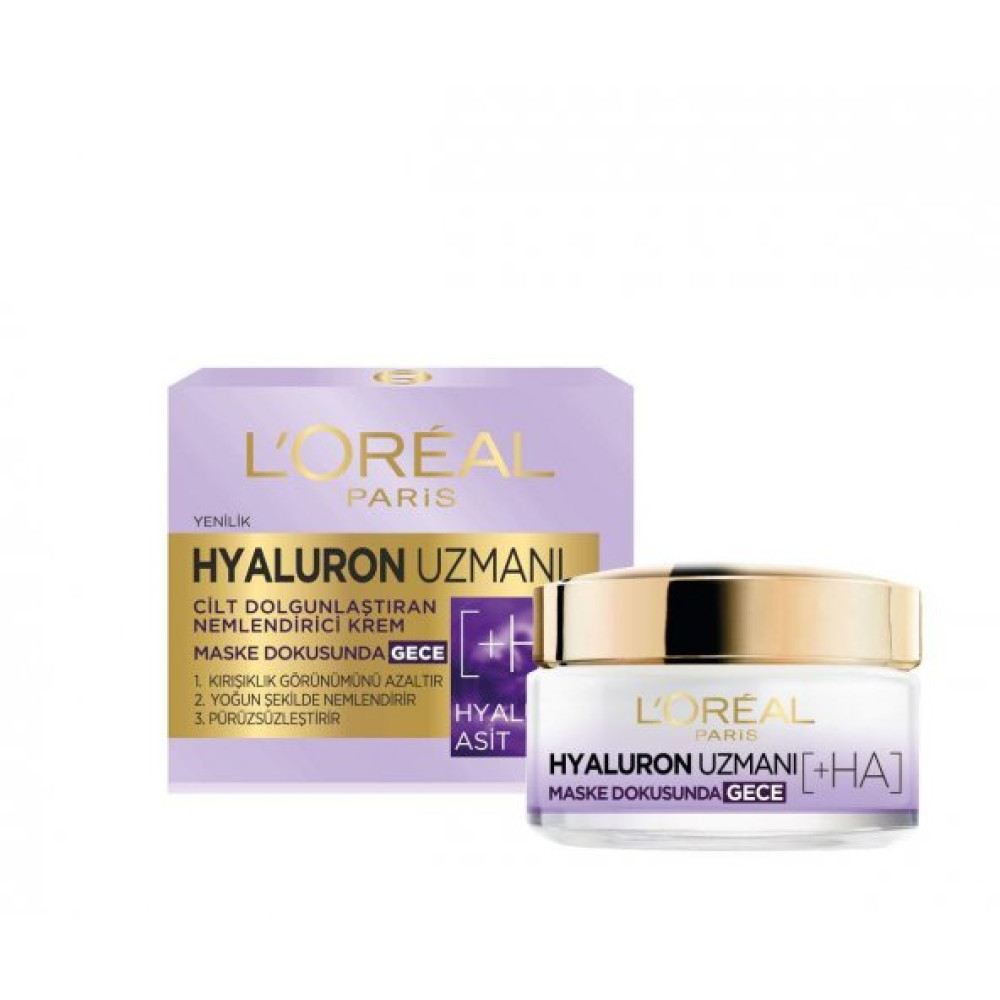 Loréal Paris Hyaluron Uzmani Cilt Dolgunlastiran Nemlendirici Krem Gece 50 Ml Yüz Bakım Setleri Fiyatı
