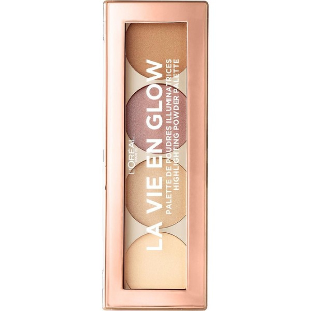 L'Oréal Paris La Vie En Glow Aydınlatıcı Paleti Cool Glow - Soğuk Tonlar Aydınlatıcı Fiyatı