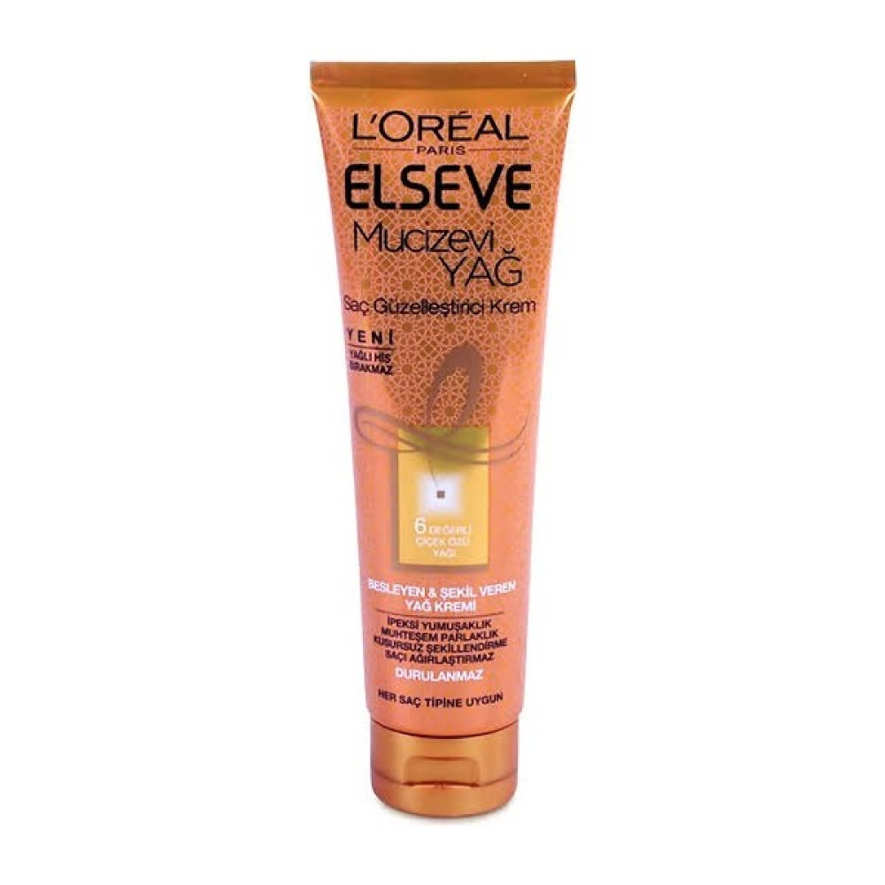 Loreal Paris L'oreal Paris Elseve Mucizevi Yağ Saç Güzelleştirici Her Saç Tipi 150ML Saç Şekillendirici Krem Fiyatı