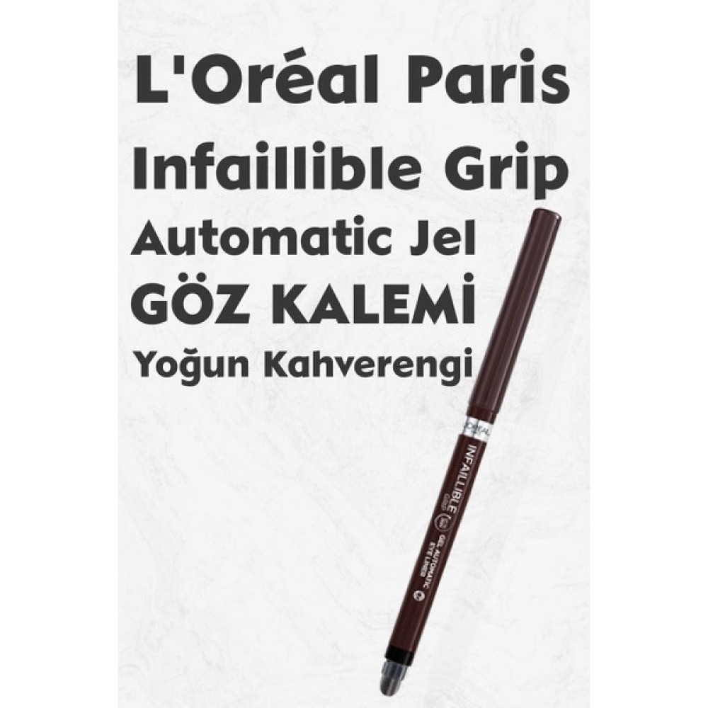 L'Oréal Paris Loreal Paris Infaillible Automatic Jel Göz Kalemi Yoğun Kahverengi Göz Kalemleri Fiyatı
