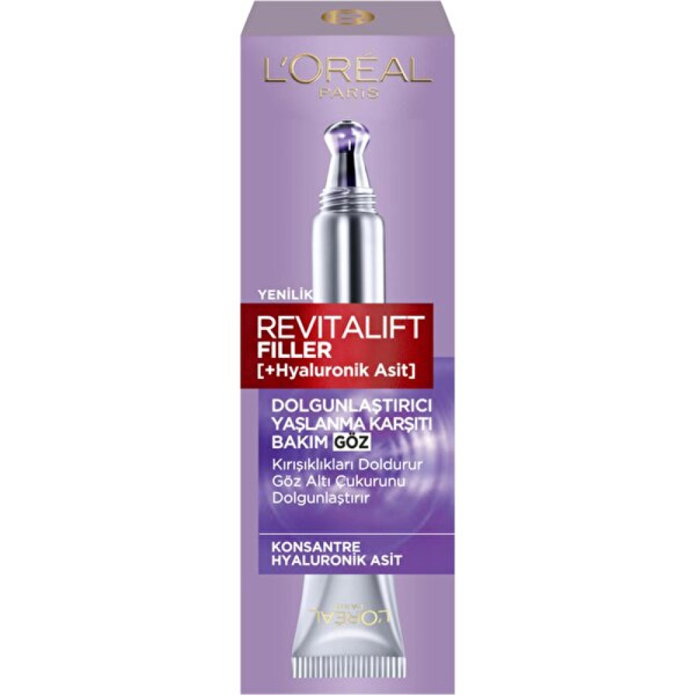 L'Oréal Paris Loreal Paris Loreal Paris Revitalift Filler Göz Kremi 15 ml Kategori: El Kremi El Bakımı Fiyatı