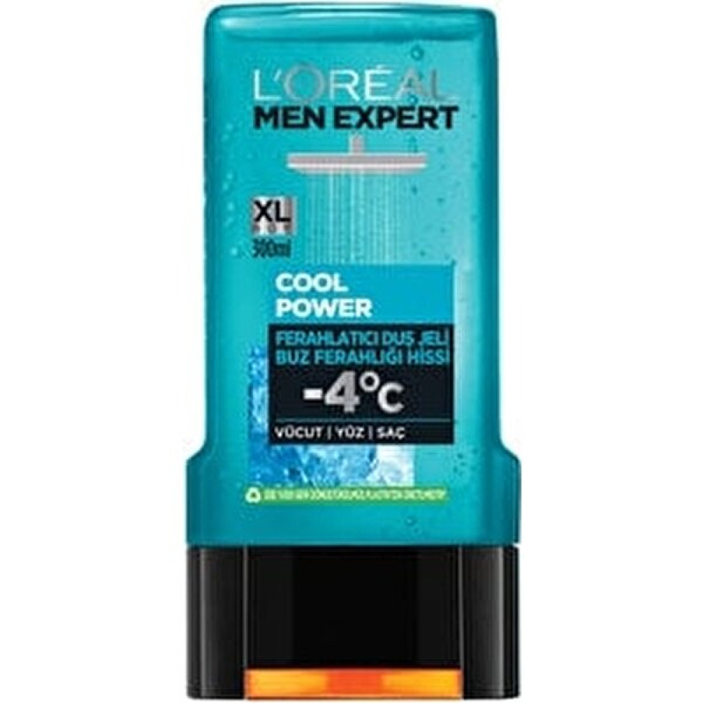 L'Oréal Paris L'oreal Paris Men Expert Cool Power Duş Jeli 300 ml (1 Adet) Sabunlar Fiyatı