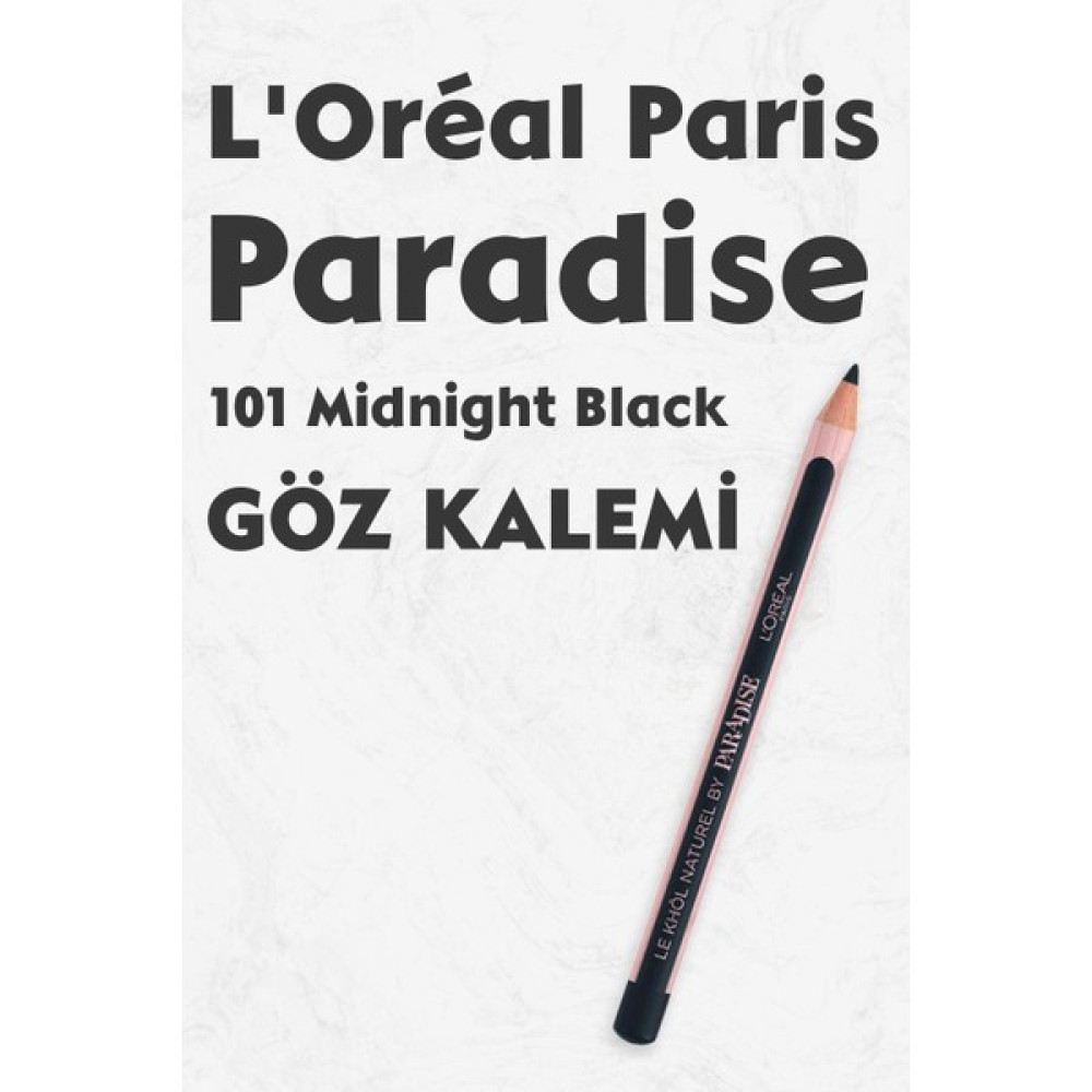 L'Oréal Paris Loreal Paris Paradise Göz Kalemi 101 Midnight Black Göz Kalemleri Fiyatı