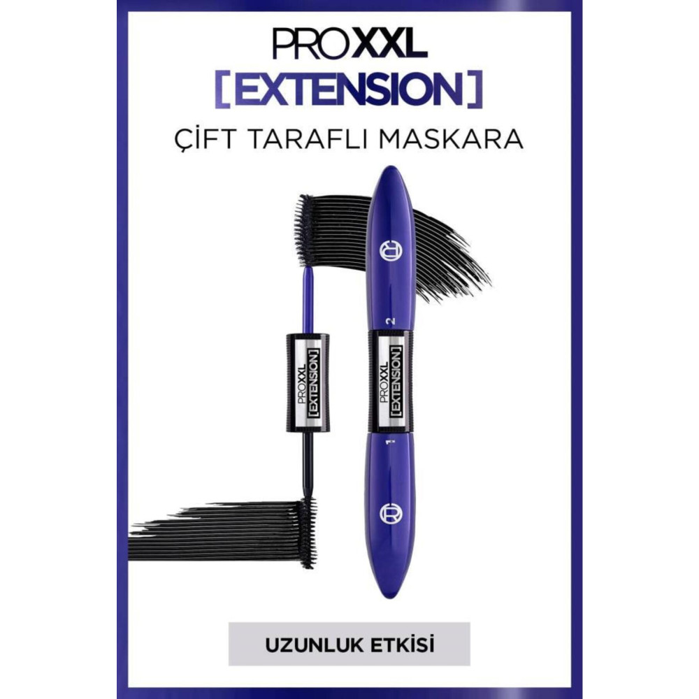 LOreal Paris Loréal Paris Pro Xxl Extension Çift Taraflı Maskara - Uzunluk Etkisi Rimeller / Maskaralar Fiyatı