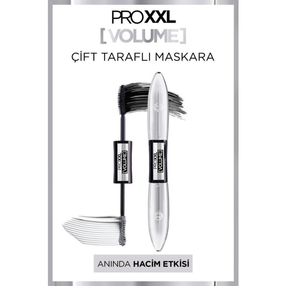 LOreal Paris Loréal Paris Pro Xxl Volume Çift Taraflı Maskara - Hacim Etkisi Rimeller / Maskaralar Fiyatı
